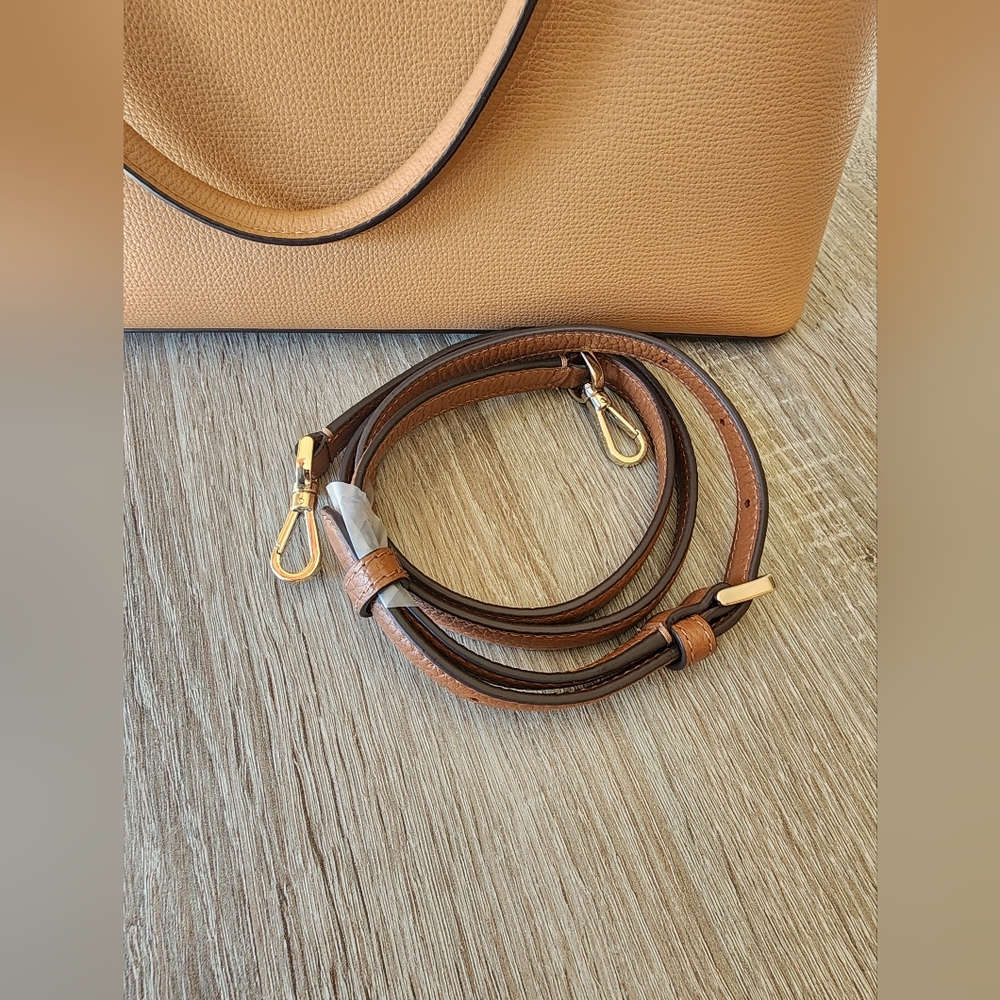 Kate Spade Darcy Large Satchel Classic Saddle Color - Picture 5 of 10